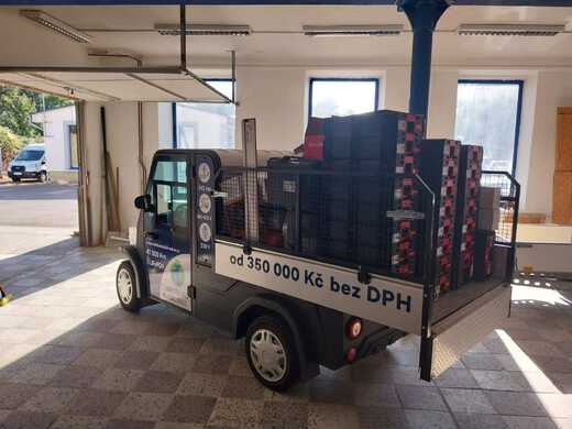 Skutečné stěhování prodejny BI Tools pomocí elektromobilu SELVO S2.DCH